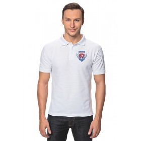 classic_polo_shirt с принтом ФК Крылья Советов Москва в Рязани,  |  | Тематика изображения на принте: 