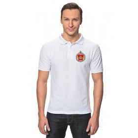 classic_polo_shirt с принтом ВУМО РФ Военный Университет в Рязани,  |  | 