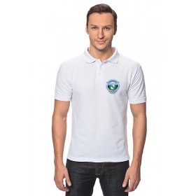 classic_polo_shirt с принтом ФК Авангард Курск в Рязани,  |  | Тематика изображения на принте: 