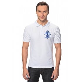 classic_polo_shirt с принтом ФК Динамо Санкт-Петербург в Рязани,  |  | 