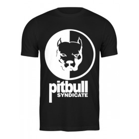 Мужская футболка с принтом Pitbull syndicate в Рязани,  |  | 