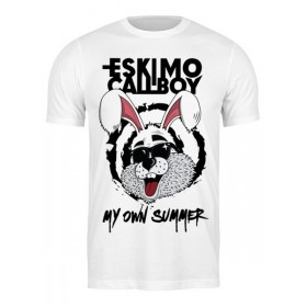 Мужская футболка с принтом Eskimo Callboy - My Own Summer в Рязани,  |  | 