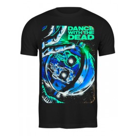 Мужская футболка с принтом Dance with the Dead T-Shirt в Рязани,  |  | Тематика изображения на принте: 