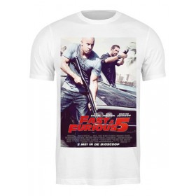 Мужская футболка с принтом Fast Furious / Форсаж в Рязани,  |  | 