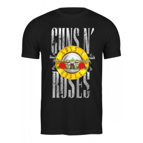 Мужская футболка с принтом Guns n roses в Рязани,  |  | 