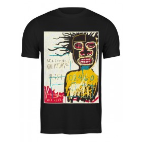 Мужская футболка с принтом Jean-Michel Basquiat в Рязани,  |  | 