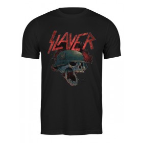 Мужская футболка с принтом Slayer в Рязани,  |  | 