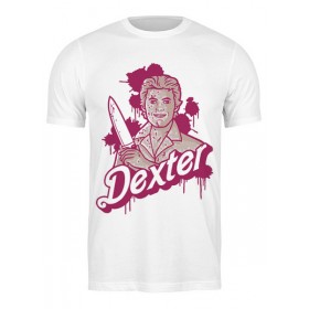 Мужская футболка с принтом Dexter в Рязани,  |  | 