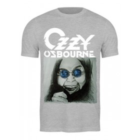 Мужская футболка с принтом Ozzy Osbourne в Рязани,  |  | Тематика изображения на принте: 