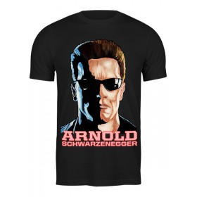 Мужская футболка с принтом Arnold Schwarzenegger в Рязани,  |  | 