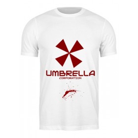 Мужская футболка с принтом Resident Evil: Umbrella Corporation в Рязани,  |  | 