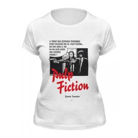 Женская футболка с принтом Pulp Fiction в Рязани,  |  | 