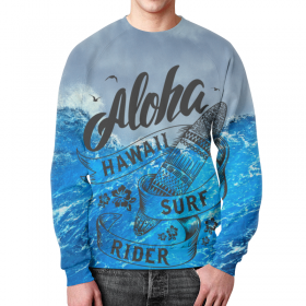 full_print_sweatshirt с принтом Aloha в Рязани,  |  | 