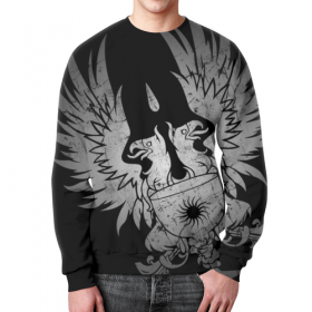 full_print_sweatshirt с принтом Dragon Age. Серые Стражи в Рязани,  |  | Тематика изображения на принте: 