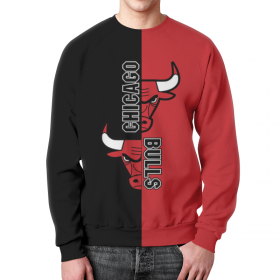 full_print_sweatshirt с принтом Чикаго Буллз в Рязани,  |  | 