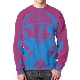 full_print_sweatshirt с принтом Mute в Рязани,  |  | Тематика изображения на принте: 