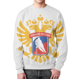 full_print_sweatshirt с принтом Красная машина - Хоккей России в Рязани,  |  | 