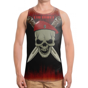 full_print_tanktop с принтом Спецназ!!! в Рязани,  |  | Тематика изображения на принте: 