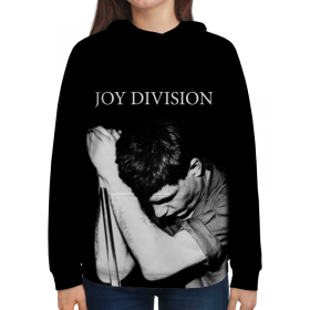 full_print_woman_hoodie с принтом Joy Division в Рязани,  |  | 