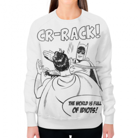 full_print_woman_sweatshirt с принтом Бэтмен и Робин. Пощёчина в Рязани,  |  | 