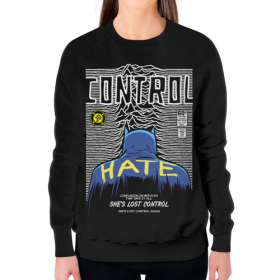 full_print_woman_sweatshirt с принтом Иэн Кёртис Бэтмен в Рязани,  |  | 