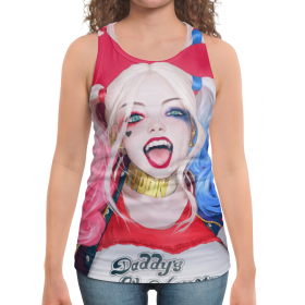 full_print_woman_tanktop с принтом Отряд Самоубийц: Харли Квинн в Рязани,  |  | 