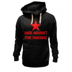 hoodie с принтом Rage Against The Mashine в Рязани,  |  | Тематика изображения на принте: 