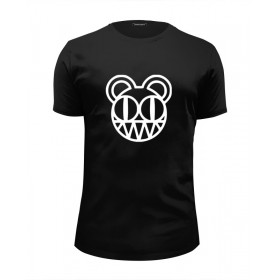 Мужская футболка Premium с принтом Radiohead T-Shirt Black в Рязани, Белый, черный, серый меланж, голубой: 100% хлопок, плотность 160 гр. Остальные цвета: 92% хлопок, 8% лайкра, плотность 170-180гр. |  | 