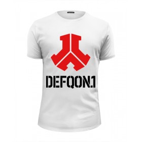 tee с принтом Defqon 1 Maximum Force Minimal в Рязани, Белый, черный, серый меланж, голубой: 100% хлопок, плотность 160 гр. Остальные цвета: 92% хлопок, 8% лайкра, плотность 170-180гр. |  | 