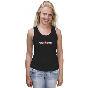 woman_tanktop с принтом POKERSTARS в Рязани,  |  | Тематика изображения на принте: 