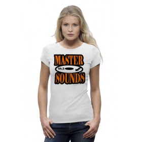 woman_tee с принтом Master Sounds 98.3 в Рязани,  |  | Тематика изображения на принте: 