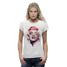 Женская футболка Premium с принтом Marilyn Monroe в Рязани,  |  | 