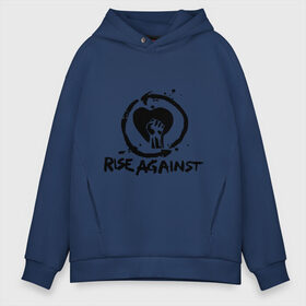 Мужское худи Oversize хлопок с принтом Rise Against в Рязани, френч-терри — 70% хлопок, 30% полиэстер. Мягкий теплый начес внутри —100% хлопок | боковые карманы, эластичные манжеты и нижняя кромка, капюшон на магнитной кнопке | heavy metal | metal | punk | rise against | rock | trash metal | квартет | метал | панк | рок | рок группа | рок группы | трэш метал | хеви метал