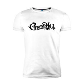 Мужская футболка премиум с принтом Cypress Hill в Рязани, 92% хлопок, 8% лайкра | приталенный силуэт, круглый вырез ворота, длина до линии бедра, короткий рукав | gangsta | gansta | hip | hip hop | hop | rap | рэп | рэпчина | хип | хип хоп | хипхоп | хоп