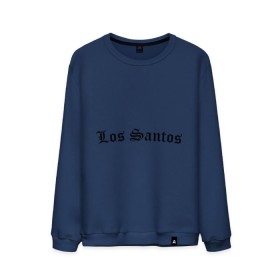 Мужской свитшот хлопок с принтом Los Santos в Рязани, 100% хлопок |  | gta | los santos | гта | игры | лос сантос