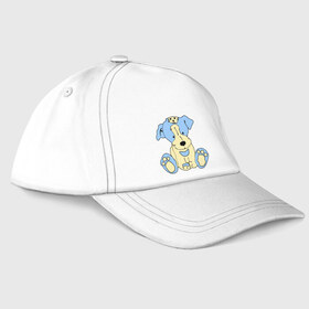 Бейсболка Милый пёсик: в Рязани, 100% хлопок | классический козырек, металлическая застежка-регулятор размера | заплатка | игрушка | милый | мягкий | пес