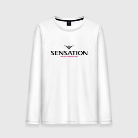 Мужской лонгслив хлопок с принтом Sensation Wicked Wonderland в Рязани, 100% хлопок |  | sensation | wicked wonderland | сэнсэйшн