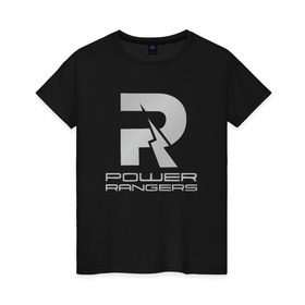 Женская футболка хлопок с принтом Power Rangers в Рязани, 100% хлопок | прямой крой, круглый вырез горловины, длина до линии бедер, слегка спущенное плечо | dota2 | international | power | rangers | игры