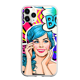 Чехол для iPhone 11 Pro Max матовый с принтом Pop art в Рязани, Силикон |  | Тематика изображения на принте: bang | boom | omg | pop art | super | wow | wtf | арт | поп | ретро | уорхол | энди