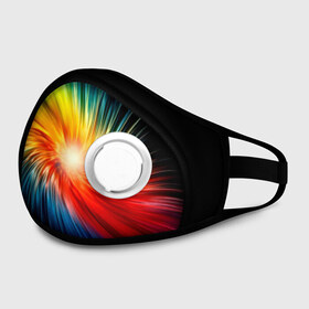 Маска из неопрена Звезда радуга: в Рязани, неопрен 100% | Форма огибающая нос. Резинки для ушей с дополнительной резинкой на затылке. Клапан для выдоха для активного дыхания при занятиях спортом. Эластичный материал маски и окантовки для лучшего растяжения и прилегания маски.&nbsp; | звезда радуга | небо | свет | спектр