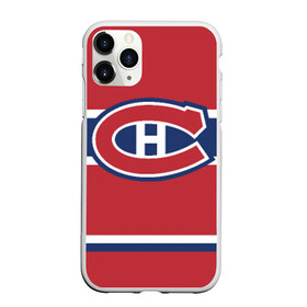 Чехол для iPhone 11 Pro матовый с принтом Montreal Canadiens в Рязани, Силикон |  | Тематика изображения на принте: hockey | montreal canadien | nhl | нхл | спорт | хоккей