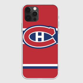 Чехол для iPhone 12 Pro с принтом Montreal Canadiens в Рязани, силикон | область печати: задняя сторона чехла, без боковых панелей | hockey | montreal canadien | nhl | нхл | спорт | хоккей