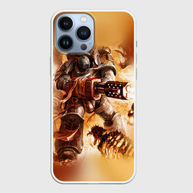 Чехол для iPhone 13 Pro Max с принтом Серый рыцарь в Рязани,  |  | Тематика изображения на принте: 40000 | 40k | grey knight | warhammer | вархаммер | ваха | серый рыцарь