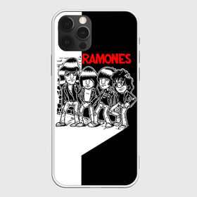 Чехол для iPhone 12 Pro Max с принтом Ramones 1 в Рязани, Силикон |  | joey ramone | punk | джоуи рамон | панк | рамонез | рамонес