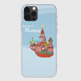 Чехол для iPhone 12 Pro Max с принтом Welcom To Russia в Рязани, Силикон |  | welcom to russia | держава | добро пожаловать в россию | кремль | москва | россия | слава россии | страна
