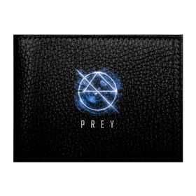 Обложка для студенческого билета с принтом Prey в Рязани, натуральная кожа | Размер: 11*8 см; Печать на всей внешней стороне | prey | игра | космос