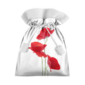 Подарочный 3D мешок с принтом Маки в Рязани, 100% полиэстер | Размер: 29*39 см | field | flowers | poppies | poppy | red | wild | красные | мак | маки | поле | полевые | цветы