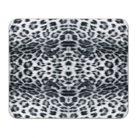 Коврик прямоугольный с принтом Снежный Барс в Рязани, натуральный каучук | размер 230 х 185 мм; запечатка лицевой стороны | Тематика изображения на принте: пятна