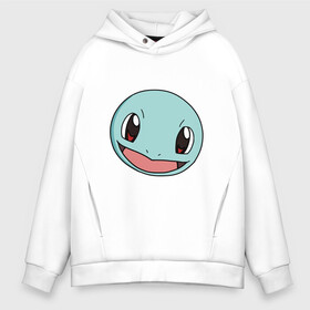 Мужское худи Oversize хлопок с принтом Squirtle в Рязани, френч-терри — 70% хлопок, 30% полиэстер. Мягкий теплый начес внутри —100% хлопок | боковые карманы, эластичные манжеты и нижняя кромка, капюшон на магнитной кнопке | pokemon | pokemongo | squirtle | покемон | покемонго | покемоны | сквиртл