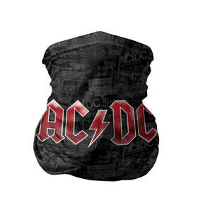 Бандана-труба 3D с принтом AC/DC в Рязани, 100% полиэстер, ткань с особыми свойствами — Activecool | плотность 150‒180 г/м2; хорошо тянется, но сохраняет форму | ac dc | acdc | rock | ангус янг | рок